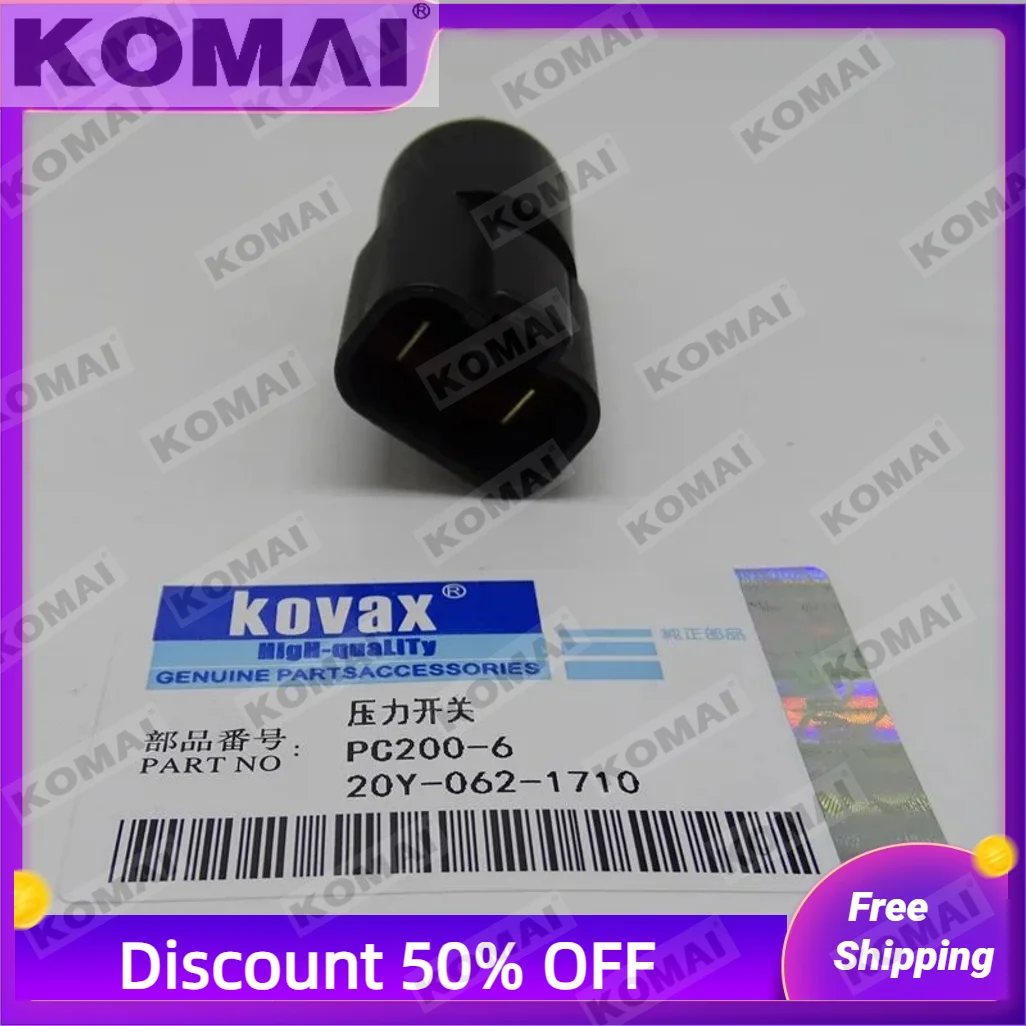 ملحقات مفتاح الضغط PC200-6 20Y-062-1710 ملحقات الحفارة مستشعر الخمول