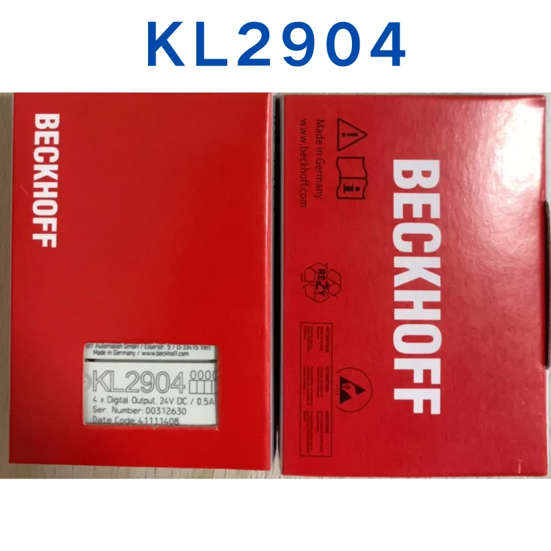 Quick delivery of the all-new KL2904 module