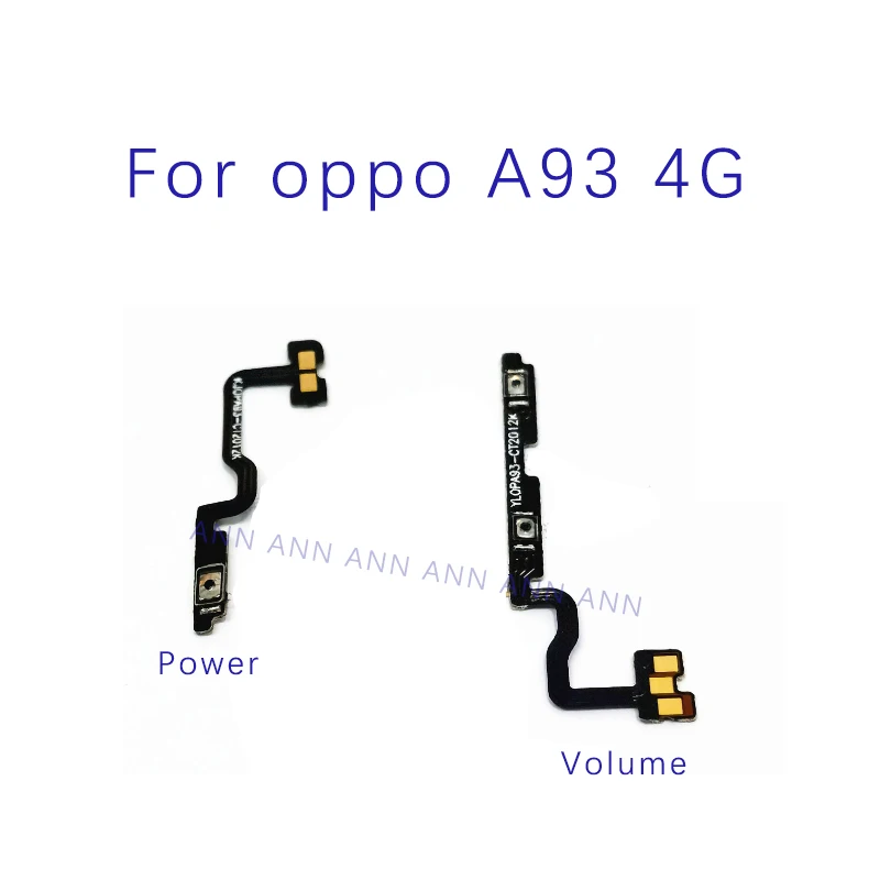 Power Button Switch Volume Mute Button On  Off Flex Cable For OPPO A93