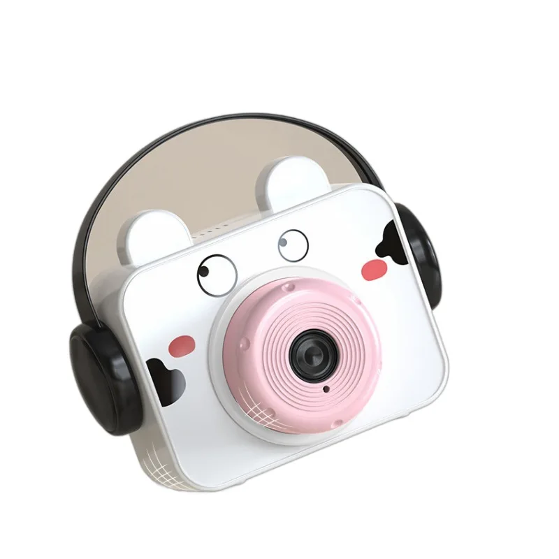 Cartoon Animal Bubble Camera – LED Light & Music Automatic Bubble Blower | Kids’ Fun Toy