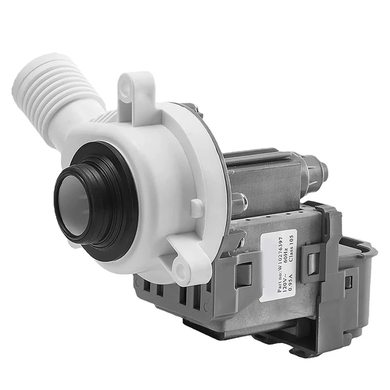 

A19F-Upgrade W10276397 Washer Drain Pump For Whirlpool 7EWTW1715YW0 Kenmore 11020022010 Maytag MVW18CSAWW0