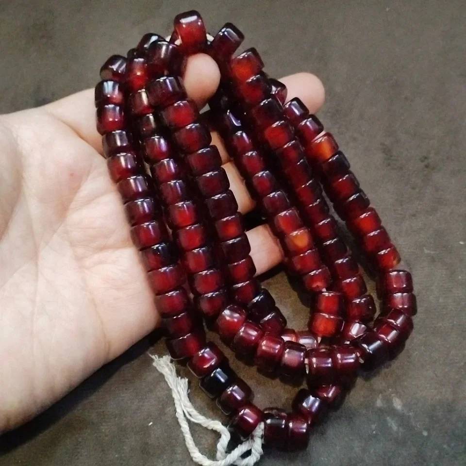 

Vintage red agate beads 108 Buddha beads rosary men's strings men's bracelets women's bracelets women's bracelets necklaces