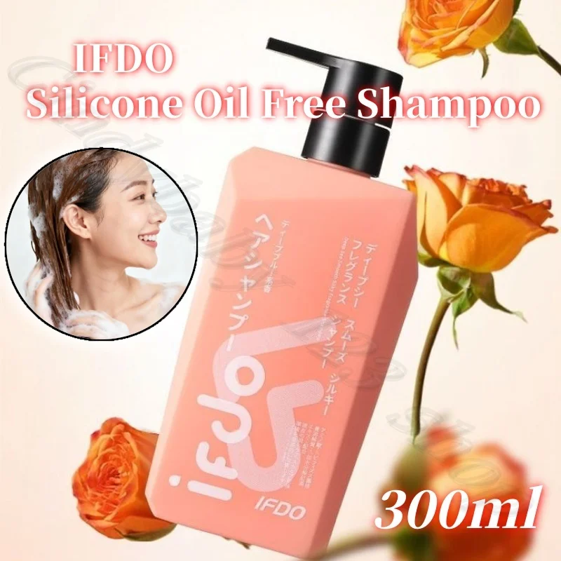 

IFDO Japan Silicone Oil Free Shampoo Cherry Blossom Deep Sea Red Algae Essence Repair Perm Dyeing Damage Lasting Fragrance 300ml