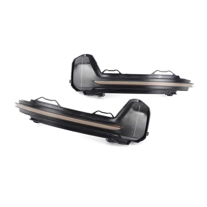 Dynamic LED Turn Signal Lights Rearview Mirror Indicator Blinker Repeater For Volkswagen VW Tiguan MK2 2017-22 Touareg MK3 19-22