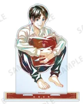 Game Jean Kirstein Levi Ackerman Eren Yeager Erwin Smith Acrylic Stand Doll Anime Figure Model Plate Cosplay Toy for Gift