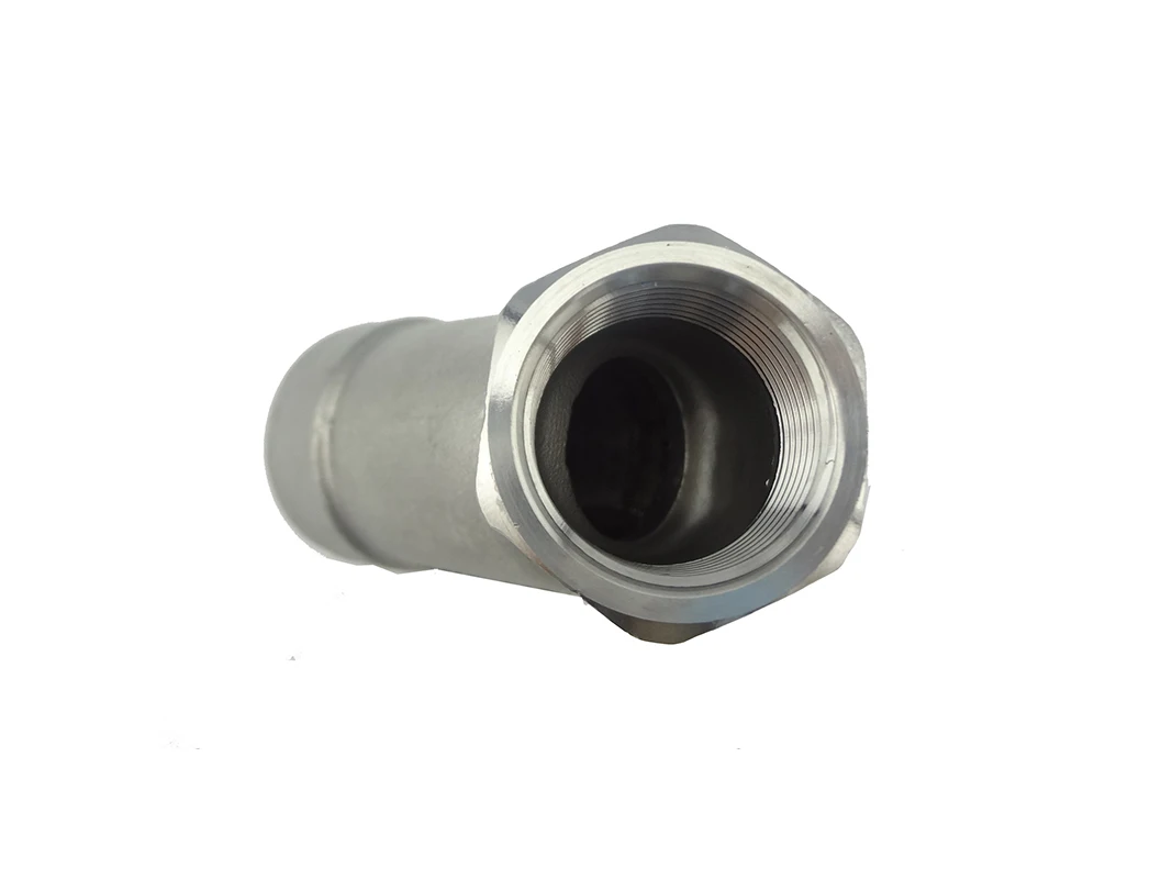 Válvula coladora tipo Y NPT, 3/4 ", DN20, acero inoxidable