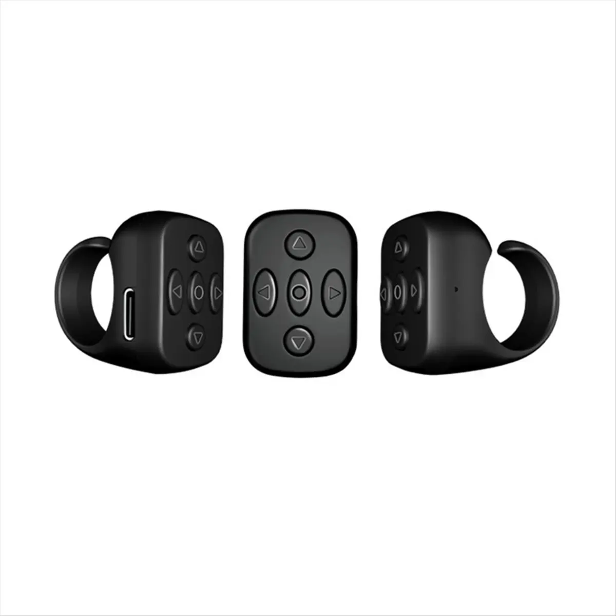 A46U Wireless Bluetooth Air Mouse Mobile Selfie Lazy Instant Remote Control Ring Music Video Controller for Laptop Phone A