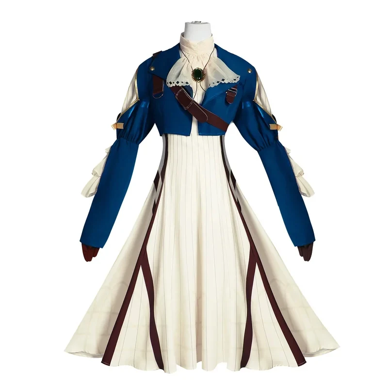 

Anime Cosplay Violet Evergarden Costume For Women Halloween Two-dimensional Role Play gf;.9