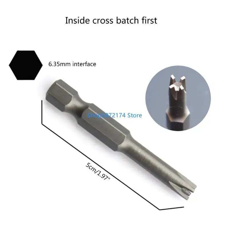 Y3NB Practical Screwdriver Set Durable Screwdriver Bits set Enhanced Grip Stability for Home Appliances Maintenance