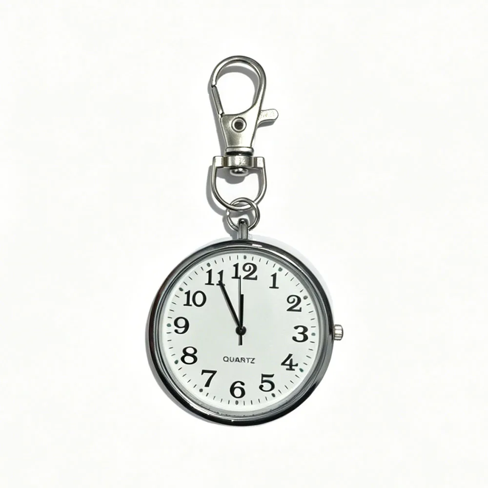 Custom Photo Pocket Watch Quartz Simple Students Bag Decoration Wristwatch