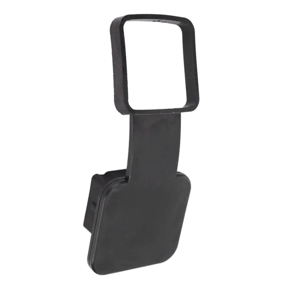 Fit Most Vehicles Rubber Receiver Cover Black Plug Cap Dust Protector Tube Plug Insert Car Accessory