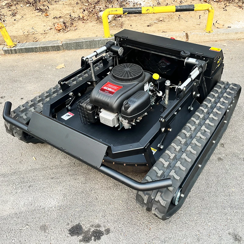 Customized EPA Certified 90cm Remote-Controlled Tracked Lawn Mower Suitable for Industrial and Agricultural Use