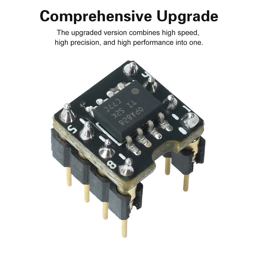 OPA828 Dual Operational Amplifier Module High Precision Low Noise Audio Amplifier Board For Data Acquisition