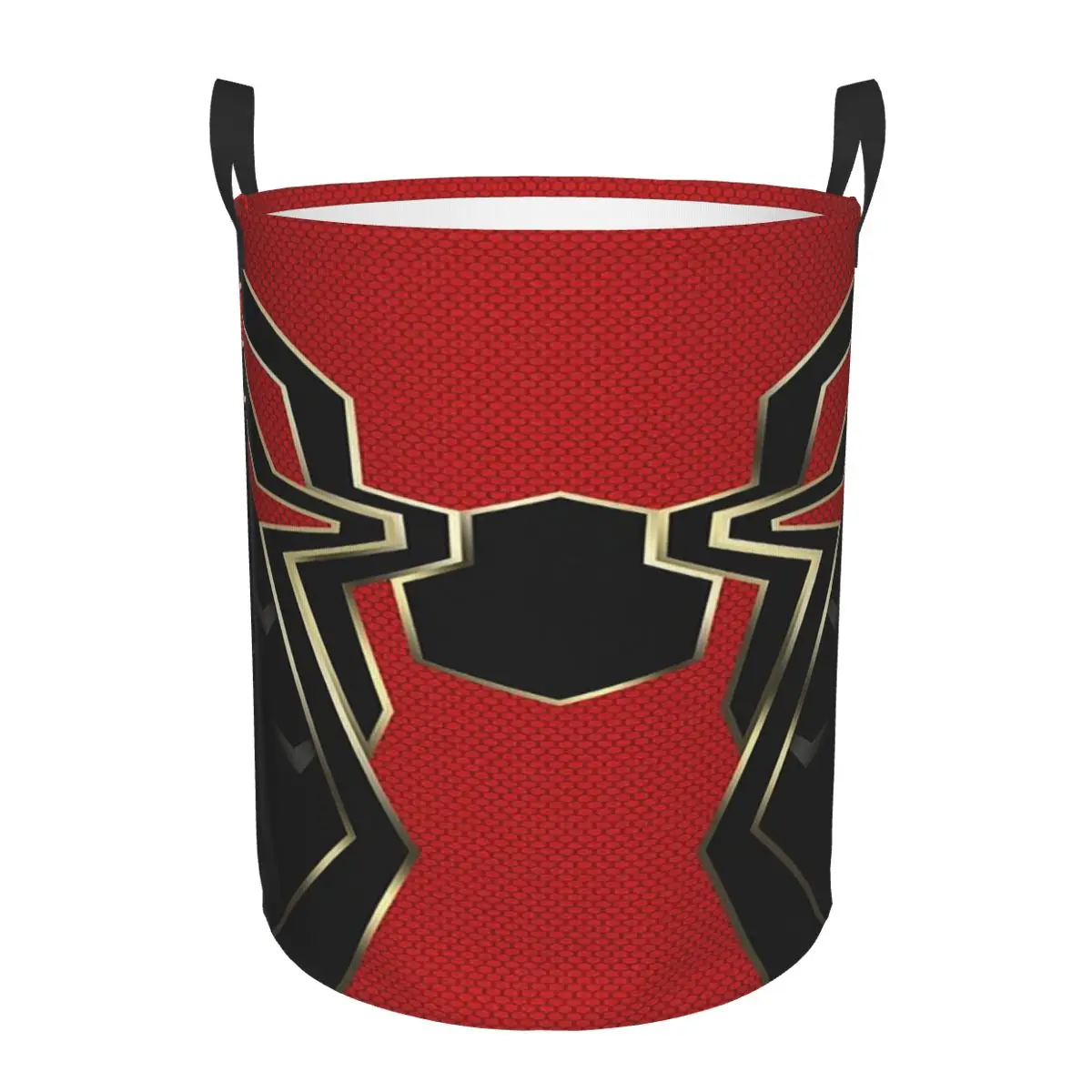 

Iron Spider Folding Laundry Baskets Dirty Clothes Home Organizer Large Waterproof Bucket For Home Kids
