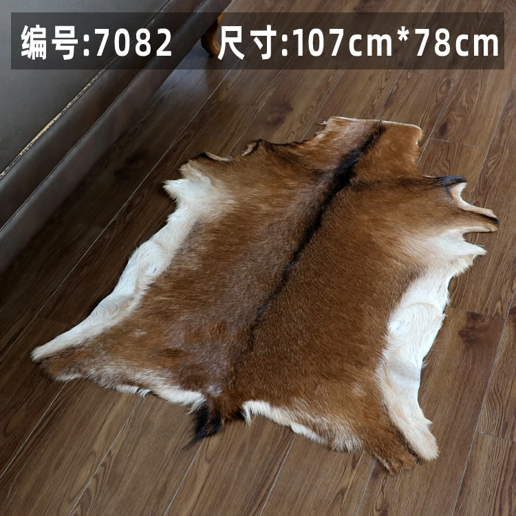 Latest Vintage Goatskin Rugs for Home Decoration,natural fur,Sheepskin leather, Film and TV Props, Cloakroom and Sofa, Carpet