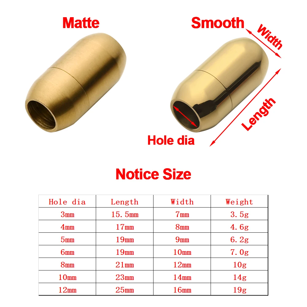 2 sztuk 3-12mm ze stali nierdzewnej zapięcia magnetyczne skórzany sznur bransoletka klamra magnetyczna zapięcie naszyjnika Diy akcesoria do wyrobu biżuterii