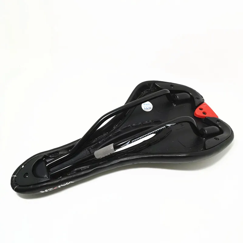 E0141 Bicycle Saddle Soft Comfortable Cycling Road Bicycle Hollow Seat Mountain Bike Accessories White/Black