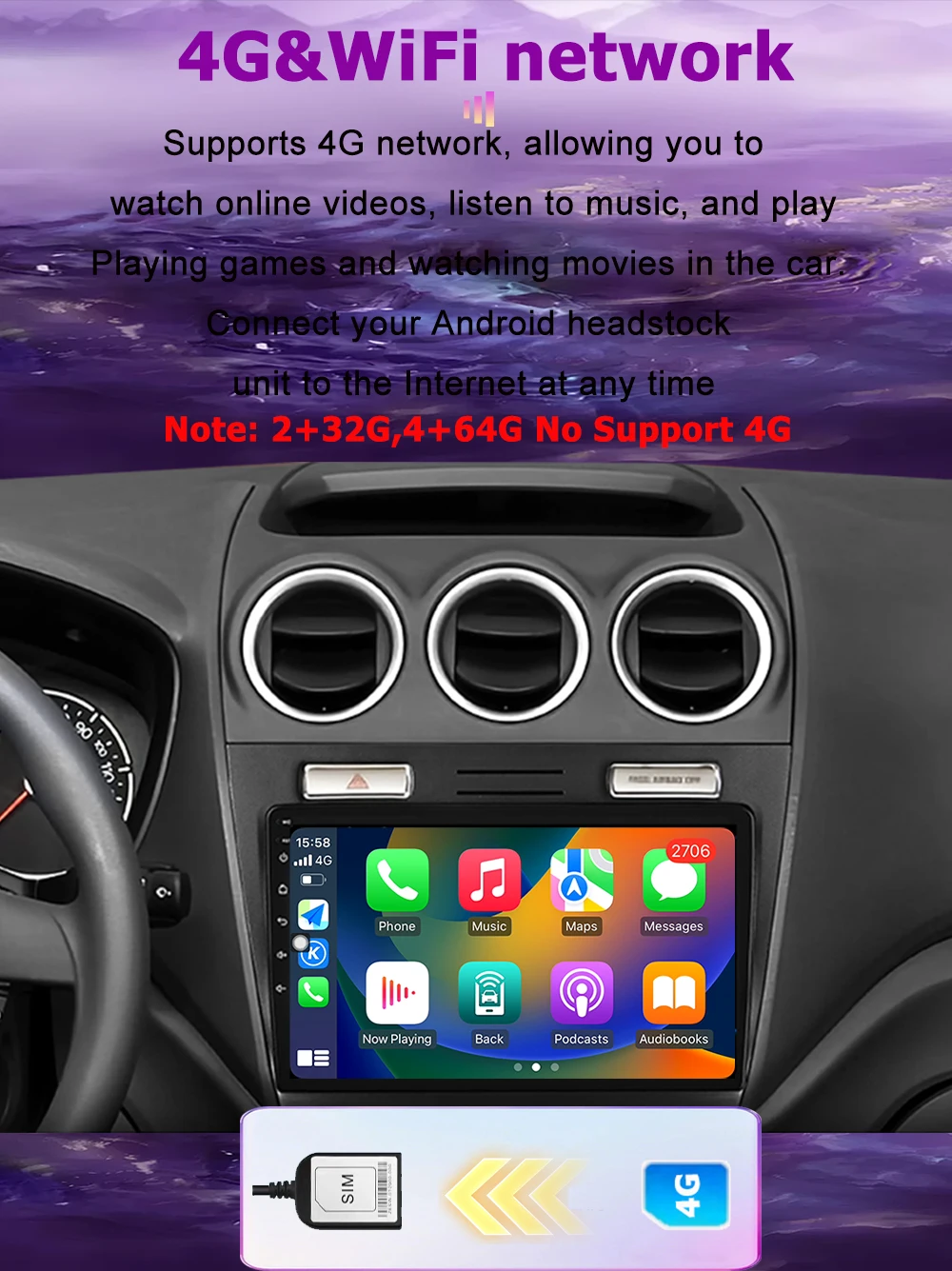 راديو السيارة الوسائط المتعددة مشغل فيديو الملاحة أدوات GPS لمازدا وهيما بريماسي 2001 - 2009 أندرويد 16 وحدة رئيس Carplay السيارات #3