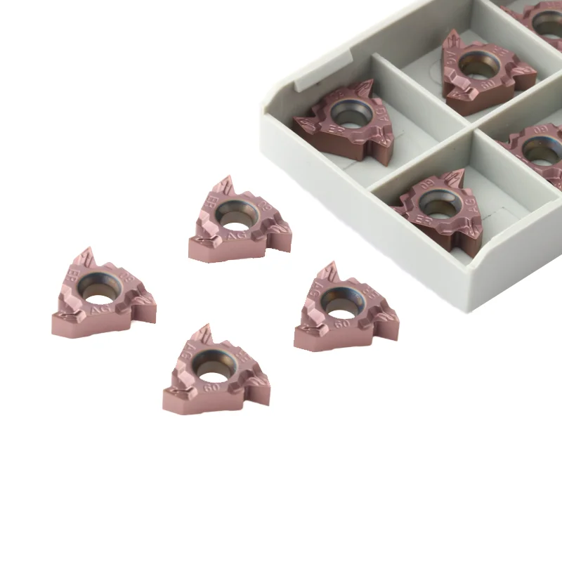 16Er Ag60 Ag55 Thread Inserts Turning Tool Carbide Insert Steel Processing Cnc Metal Lathe Tool Cutting Turning Insert