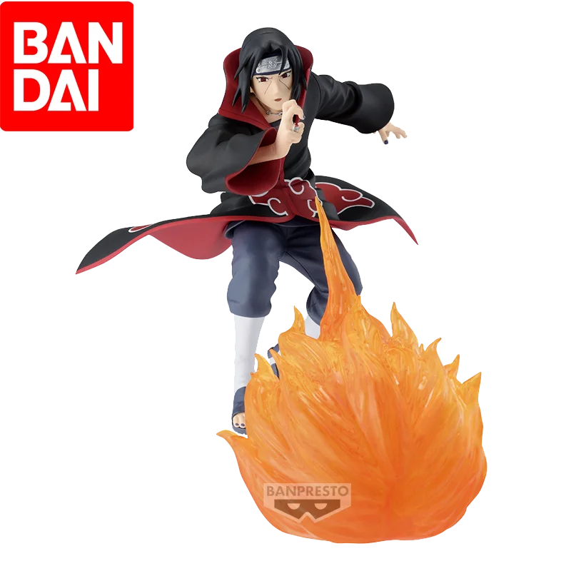 

Аутентичная призовая фигурка BANPRESTO Naruto EFFECTREME Uchiha Itachi II, высококачественные яркие детали из ПВХ, эффект Шаринганна