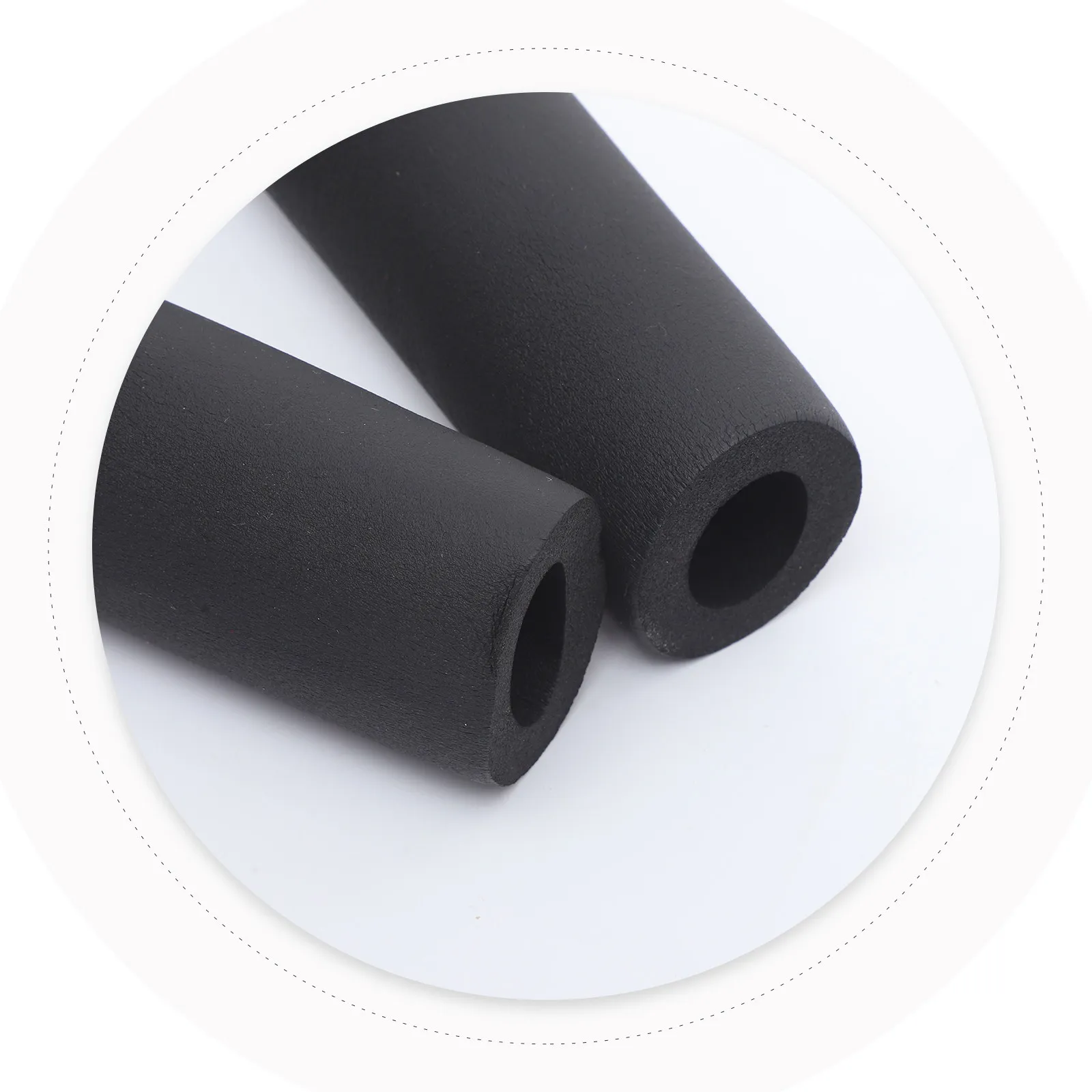 Pipe Insulation Sleeve 2Pcs Flexible Foam Tube Cover Antifreeze Protective Wrap for Air Conditioner Hoses