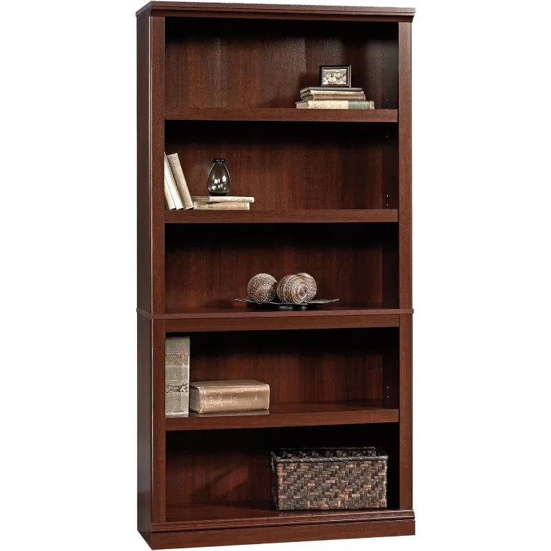 

Miscellaneous Storage 5-Shelf Bookcase/ Book shelf, Select Cherry finish