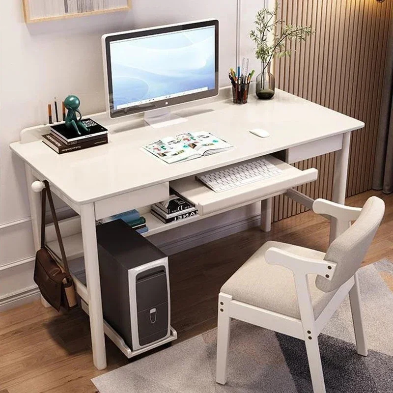 Fashion Computer Desks Work Gaming Bedroom Modern Practical Computer Desks with Drawers Advanced Mesa Ordenador Office Furniture