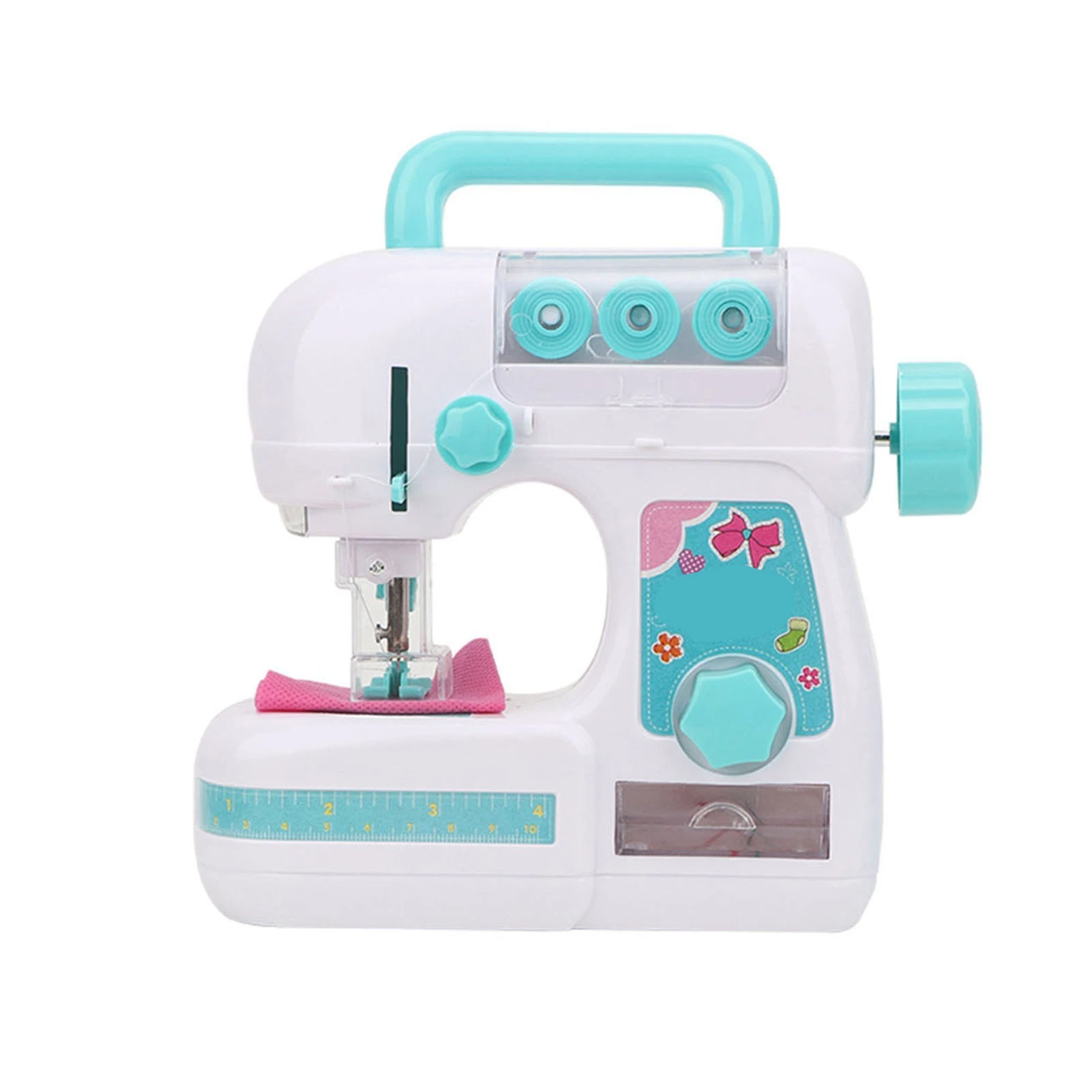 ZK20 Electric Medium Size Sewing Machine Toys Educational Interesting Toy for Girls Children