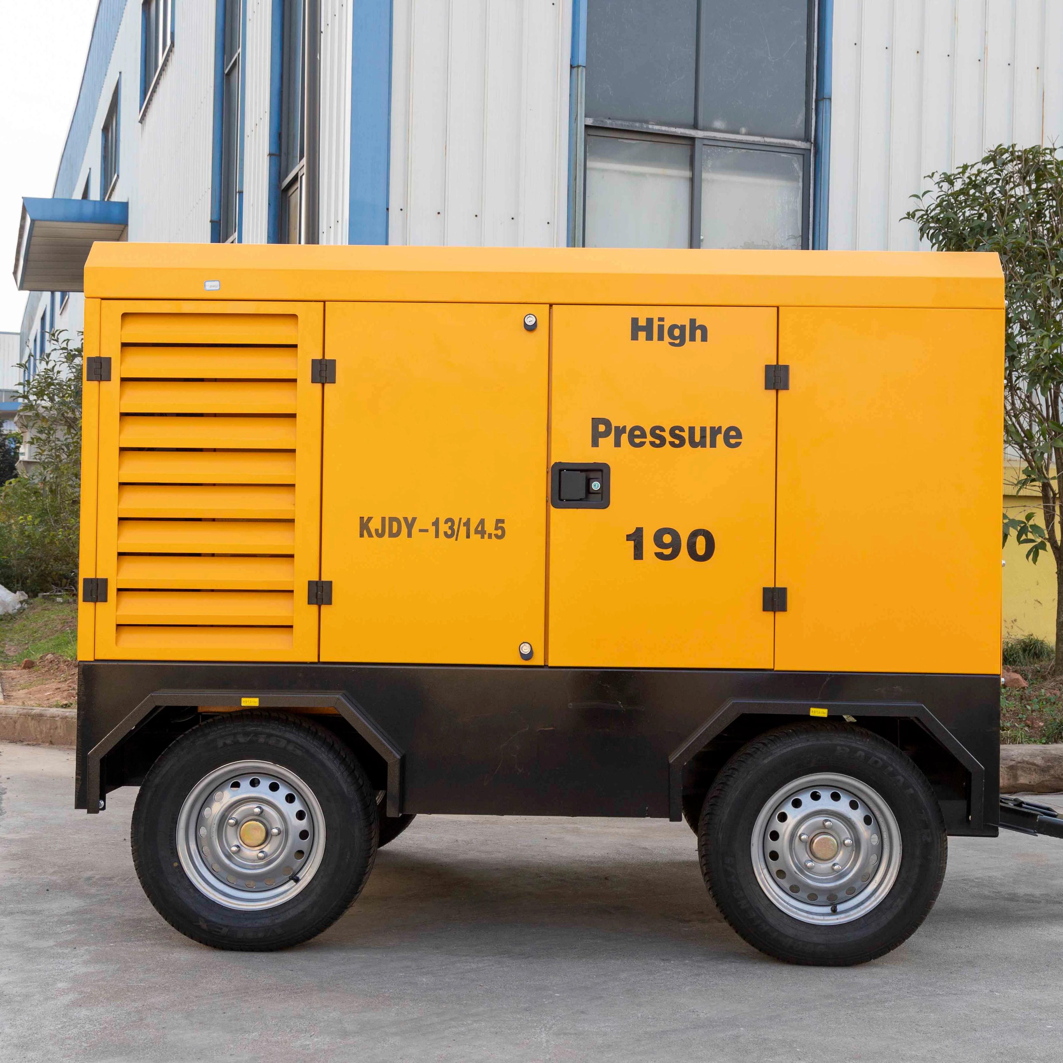 High Quality Rotary Screw Air Compressor Single-stage Electric Mobile Screw Air Compressors For Sale