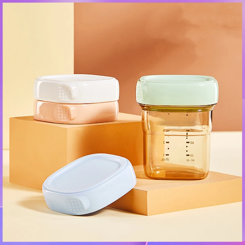 Suitable for hegen bottle accessories, storage box cover/cup cover/handle/dust cover+bottle collar/straw square bottle universal