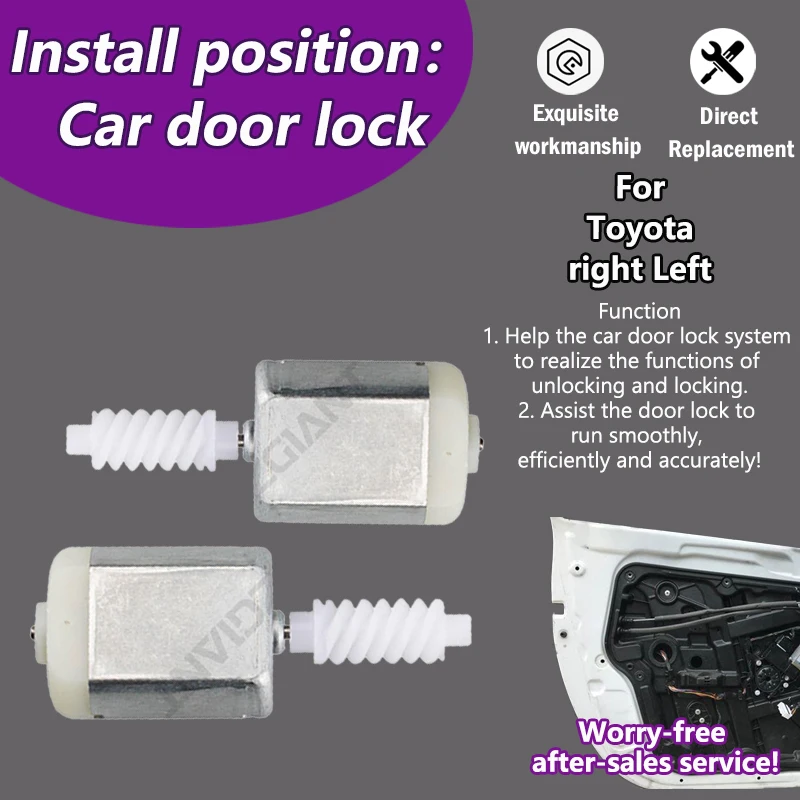 

AZGIANT For Toyota Land Cruiser LC200/2700 4500 4700/FJ Cruiser Car Tailgate trunk boot lock Motor PAN14EE12BC/FC-280PC-22150