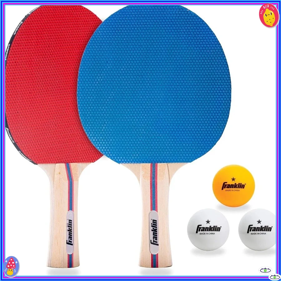مجموعة تنس الطاولة العائلية 2-4 لاعب، مجموعة كاملة للمدافين والكرات لمتعة الأماكن المغلقة والخارجية، لعبة رياضية للأطفال والكبار