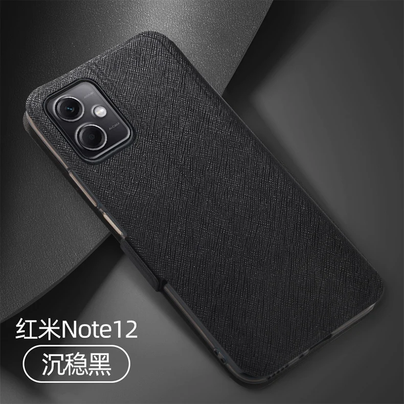 Mofi Slim With magnet For Xiaomi Redmi Note 12 Pro 5G Case For Redmi Note 12 Pro Plus Flip Cover PU Leather + TPU Funda Coque