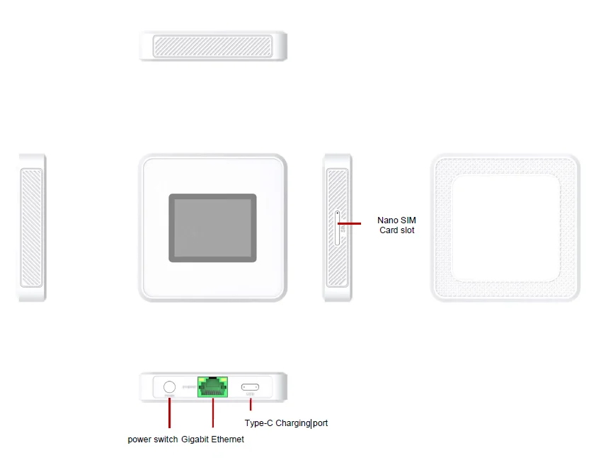 GT1000XE 5G MIFIS Mobile Hotspot Portable WIFI Router of Global Connection MIFIS