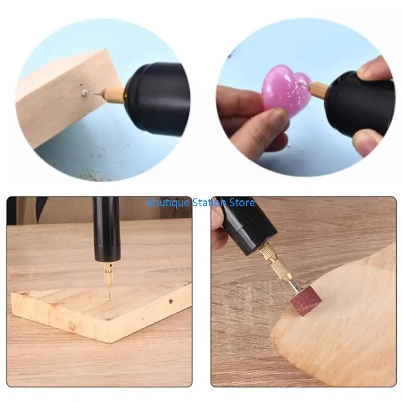 

Y55F 5 В электрическая алюминиевая ручная дрель для изготовления ювелирных изделий, вращающиеся инструменты для деревянных набор