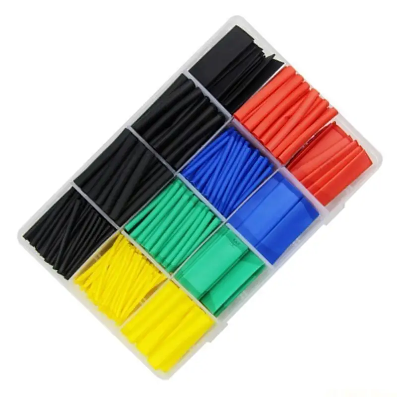 E56B Comprehensive Electric Insulation Tube Set for Wiring Projects and Repairs With Organized Carrying Case