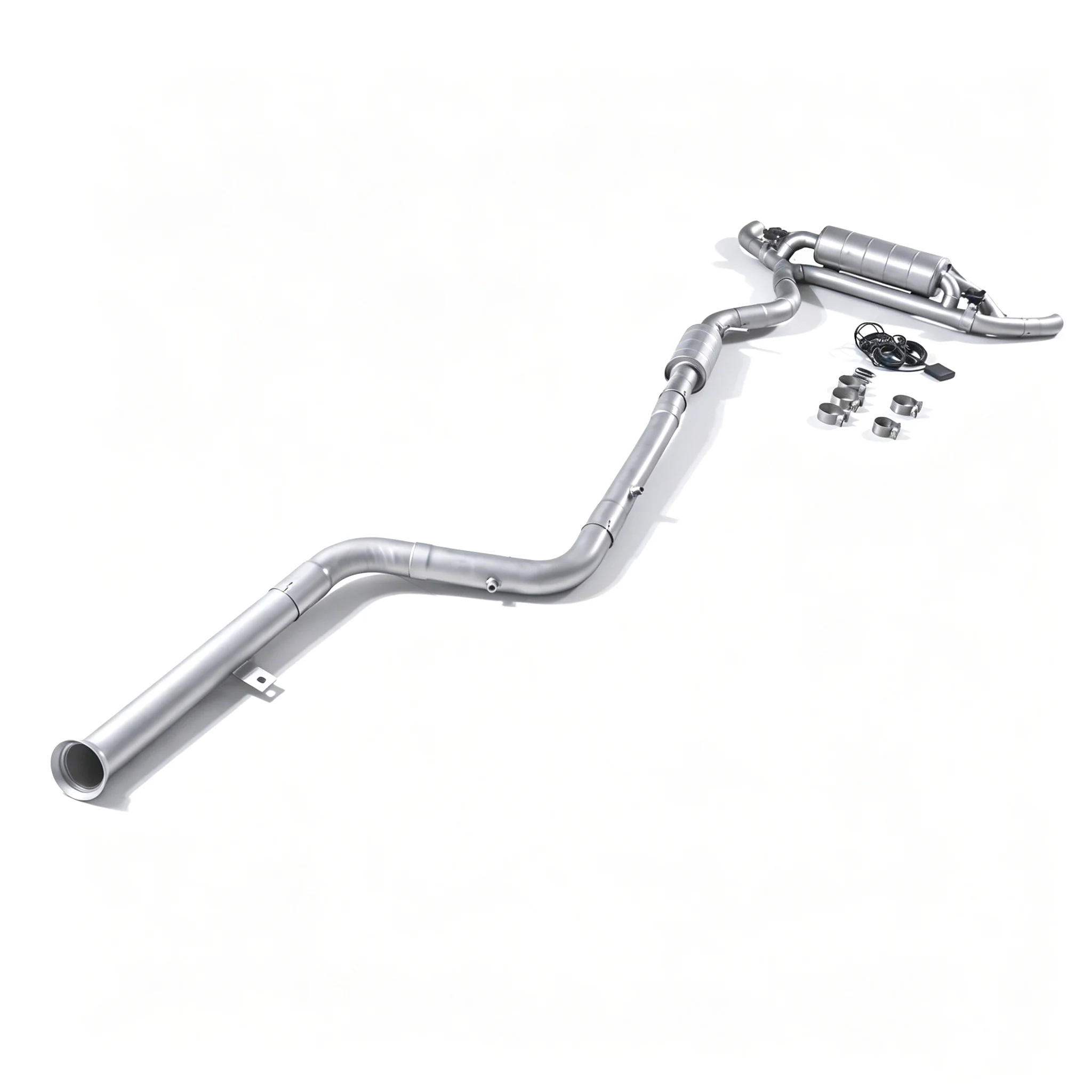 For  Valvetronic Exhaust  2019~2024 BMW 220I 225i 230i G42 B48 2.0T Exhaust System Valve Muffler Made of SUS304