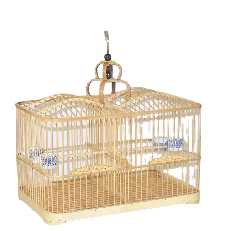 

Wooden Large Bird Cages Canary Carrier Park Breeding Luxury Bird Cages Outdoors Voladera Pet Products