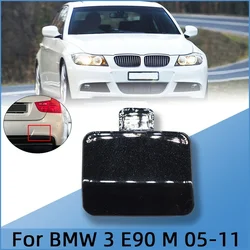 자동 BMW 3 E90 M 스포츠 2005-2008 2009 2010 2011 후면 범퍼 견인 후크 아이 커버 OEM: 51128041134   견인 운반 뚜껑 트림 캡