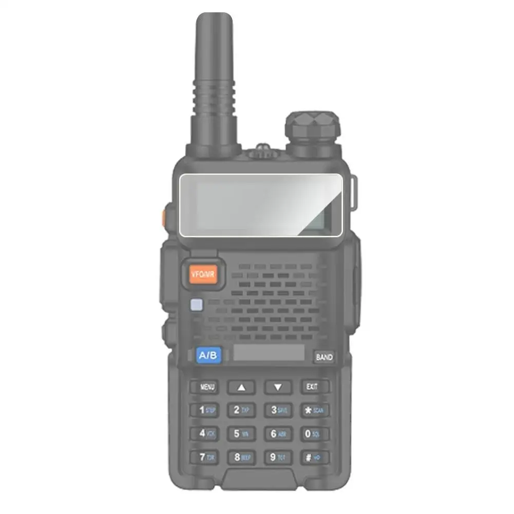 1 шт. для Baofeng внутренней связи UV-5R Высокое разрешение пленки пленка против царапин/Взрывозащищенная пленка/противотуманная пленка