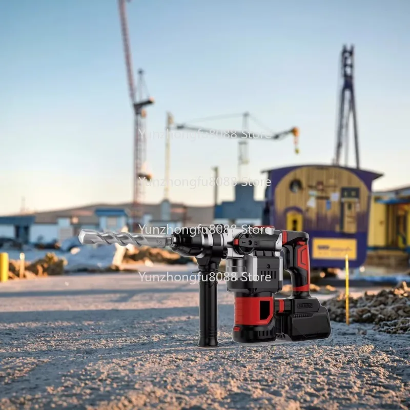 مطرقة هدم لاسلكية 18 فولت، قواطع تأثير، أداة هدم الخرسانة، مطرقة جاك كهربائية ذاتية الصنع، مثقاب طاقة صناعي