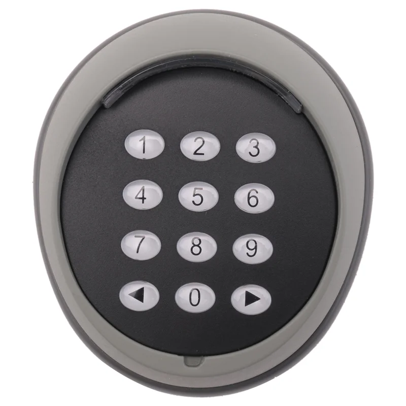 Teclado inalámbrico de Metal para abridor de puerta, teclado con código rodante de 433Mhz para Control de acceso de puerta de garaje, alta calidad