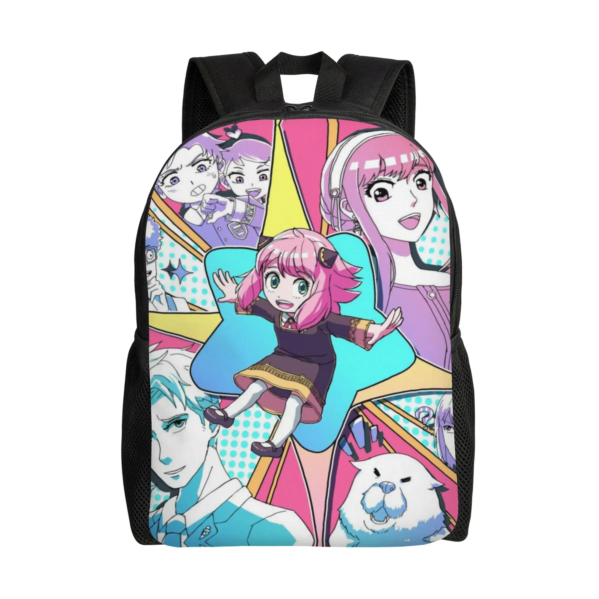 

Back to school season Colorful Knapsack SPY×FAMILY Students Good Quality Backpack