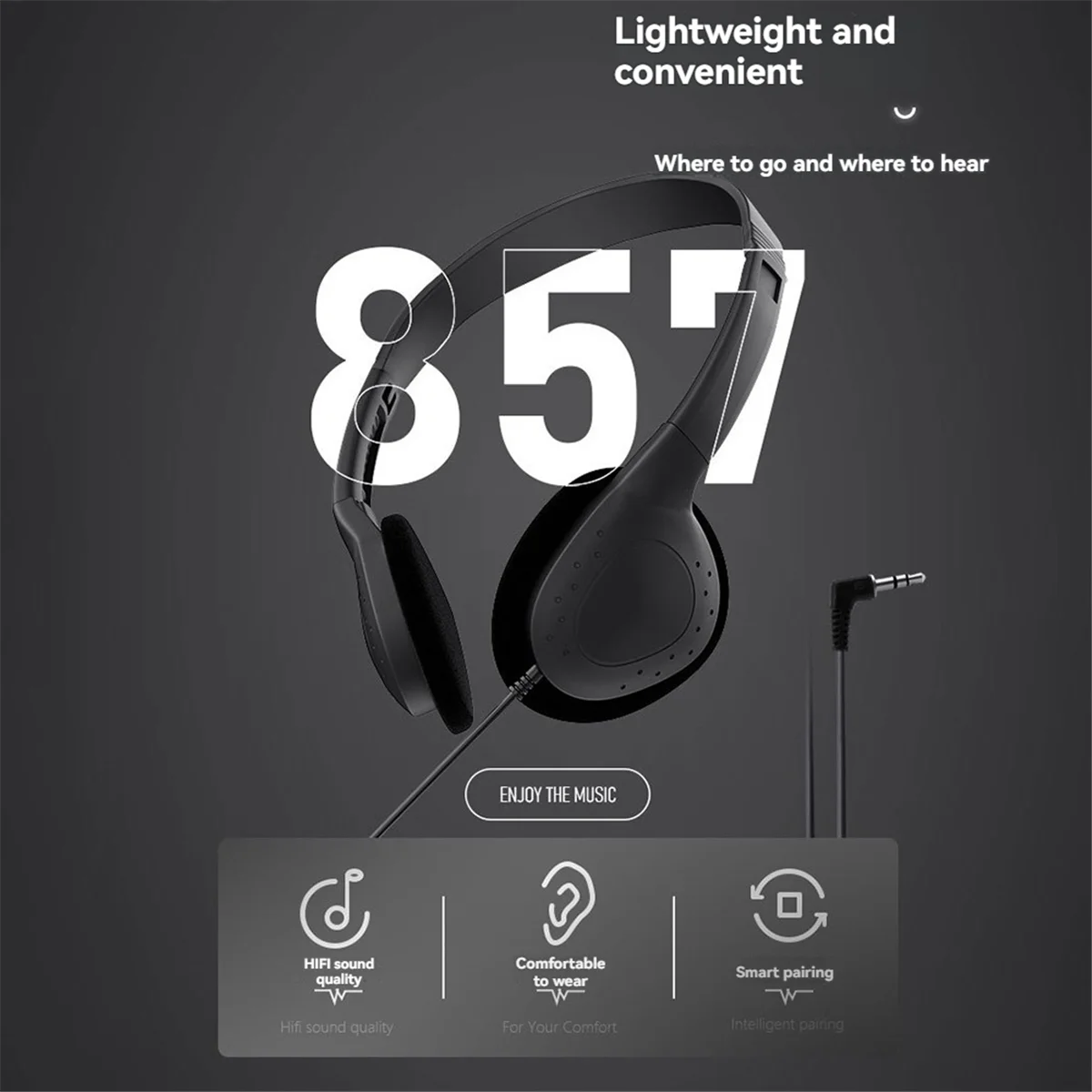 ABJG-Classroom سماعات 10 عبوات لمدرسة الأطفال، سماعات صوت 3.5 ملم للطلاب والأطفال