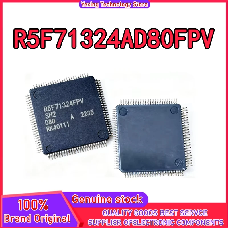 

R5F71324AD80FPV RSF71324FPV QFP-100 микросхема 100% новый оригинал на складе