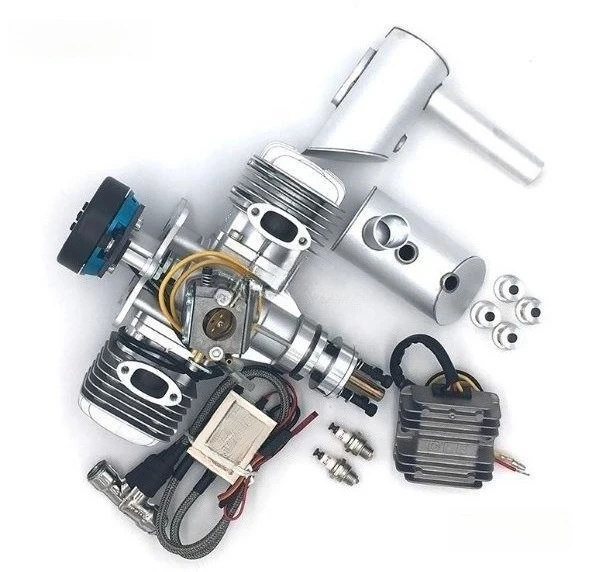 DLE60 model aircraft drone engine two-cylinder two-stroke with power generation system 180W60CC