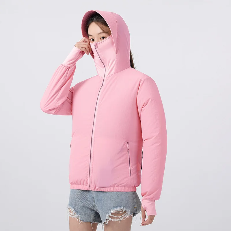 Smart Fan Clothes Men's Outdoor Couple Work Site Refrigeration Air Conditioning Clothes Heatstroke Prevention Cooling Thin Sun P