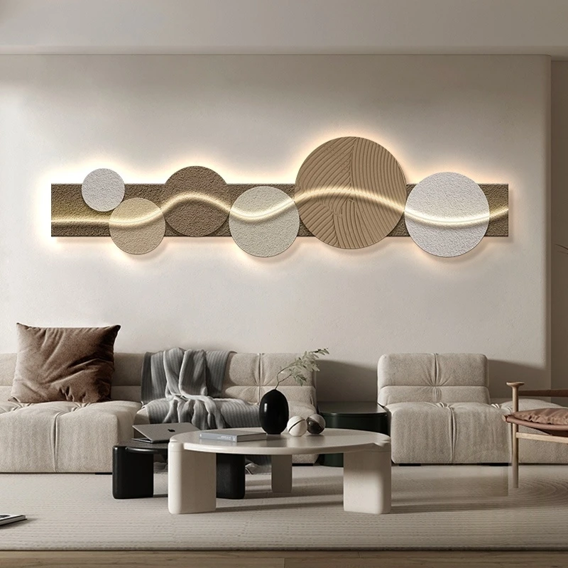 Modern Creative LED Wall Lamp - Entrance Living Room Staircase Background, Lustre Home Decor Mural Hanging Light