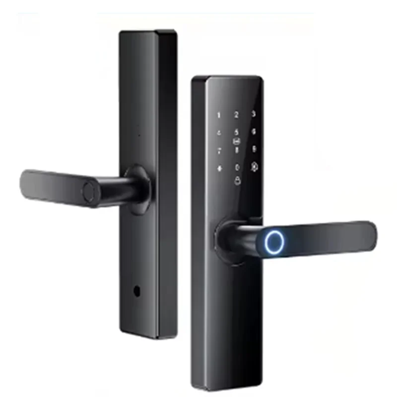 -A25M Tuya Wifi Digital Smart Door Lock With Fingerprint And Smart Card Access For Advanced Security