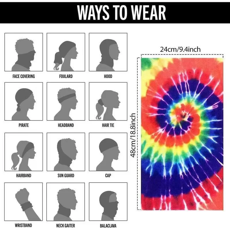 PESENAR hippiekostuum voor mannen 60s 70s outfits accessoires tie-dye shirt set franje carnaval vest pruik tie-dye hoofdband